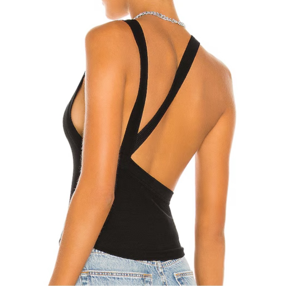 The Line By K Ximeno Tank in Black